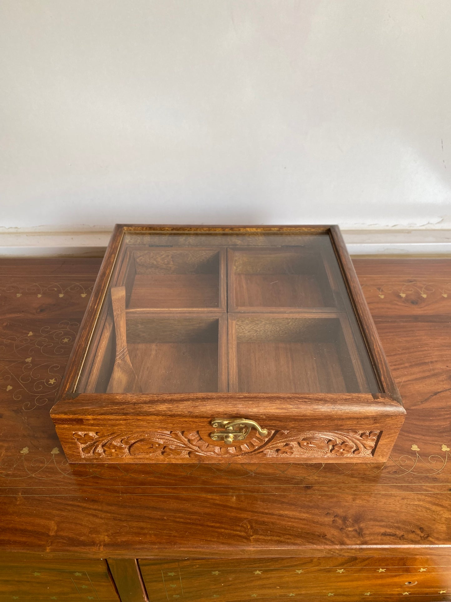 Masala Box with Carving Work - 4 removable portions