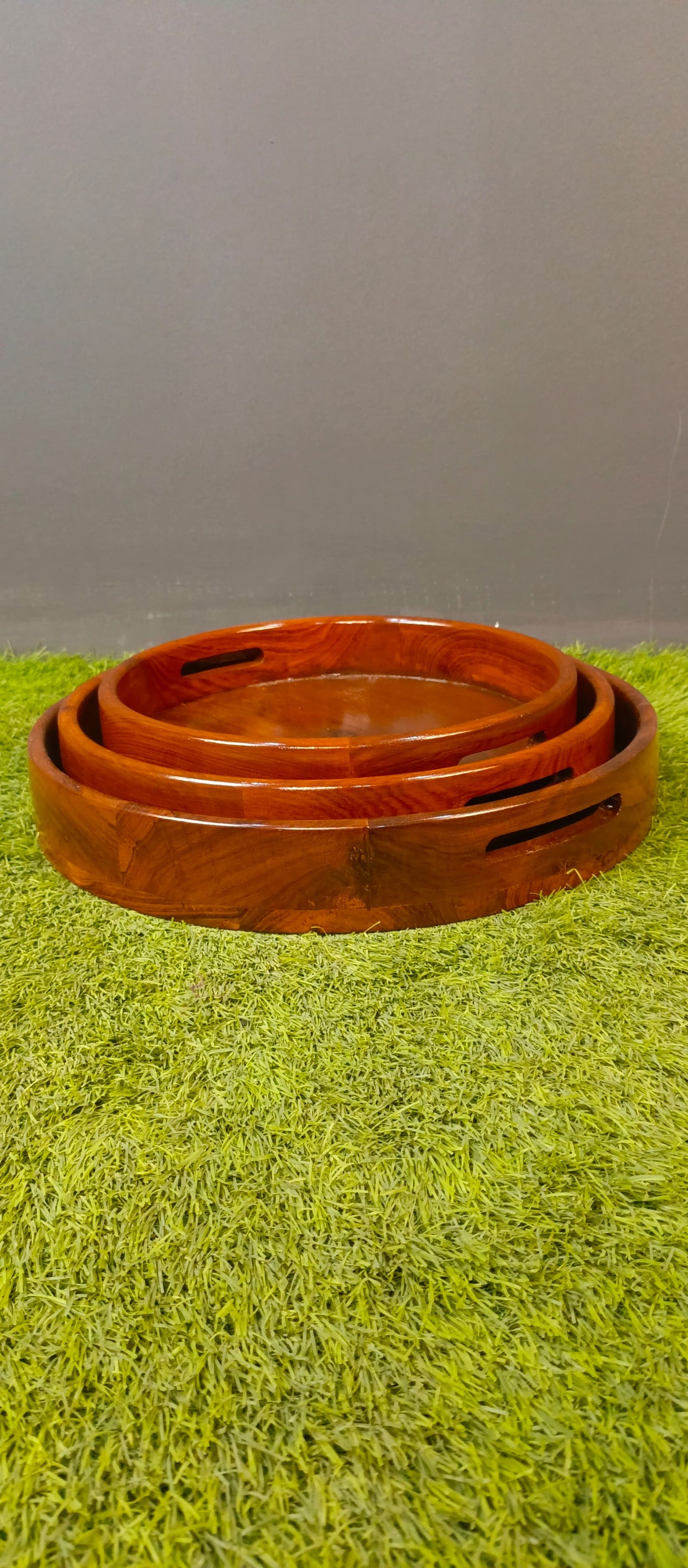 Solid Shesham Wood Tray